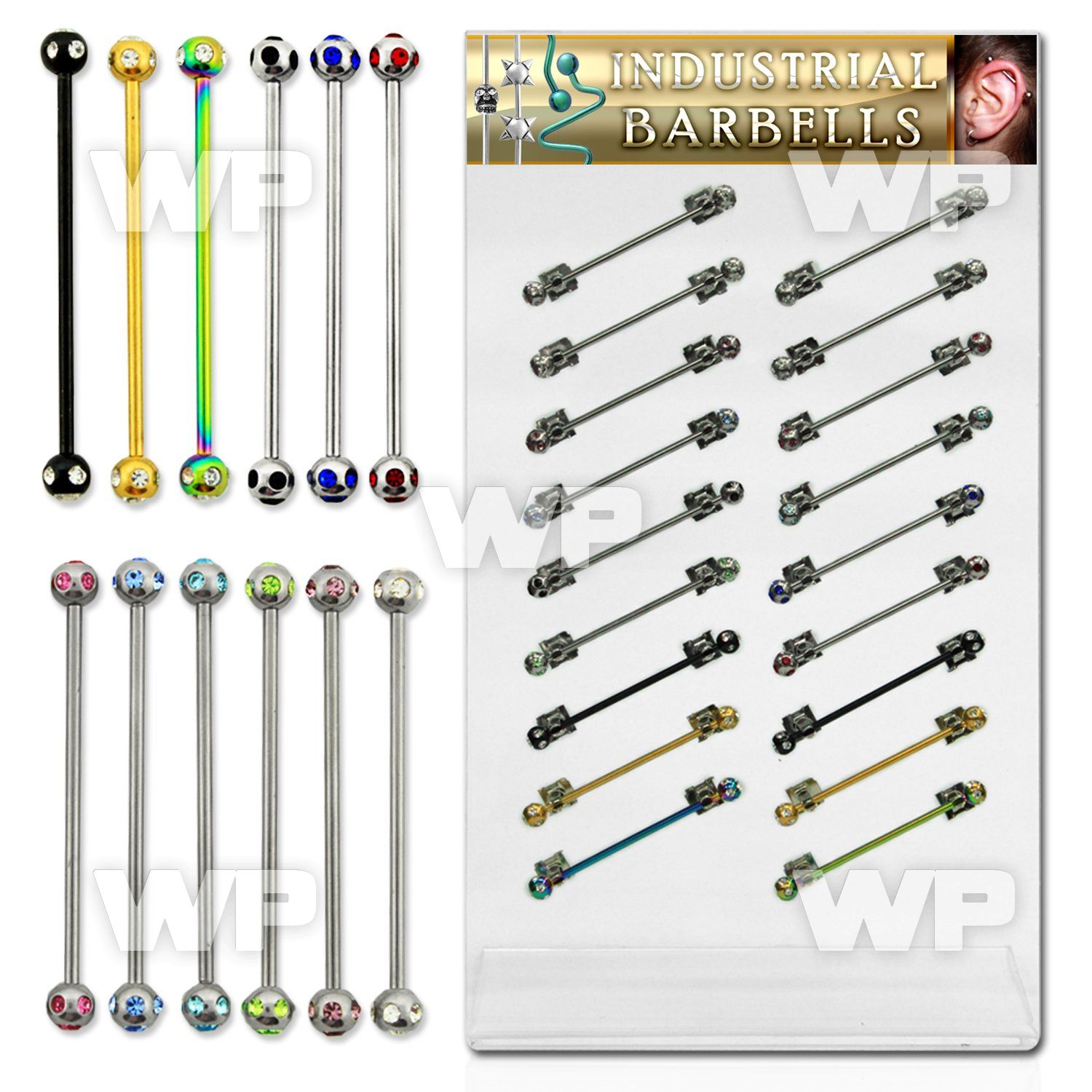 18u1k display with of 316l black ion plated 316l steel indust 