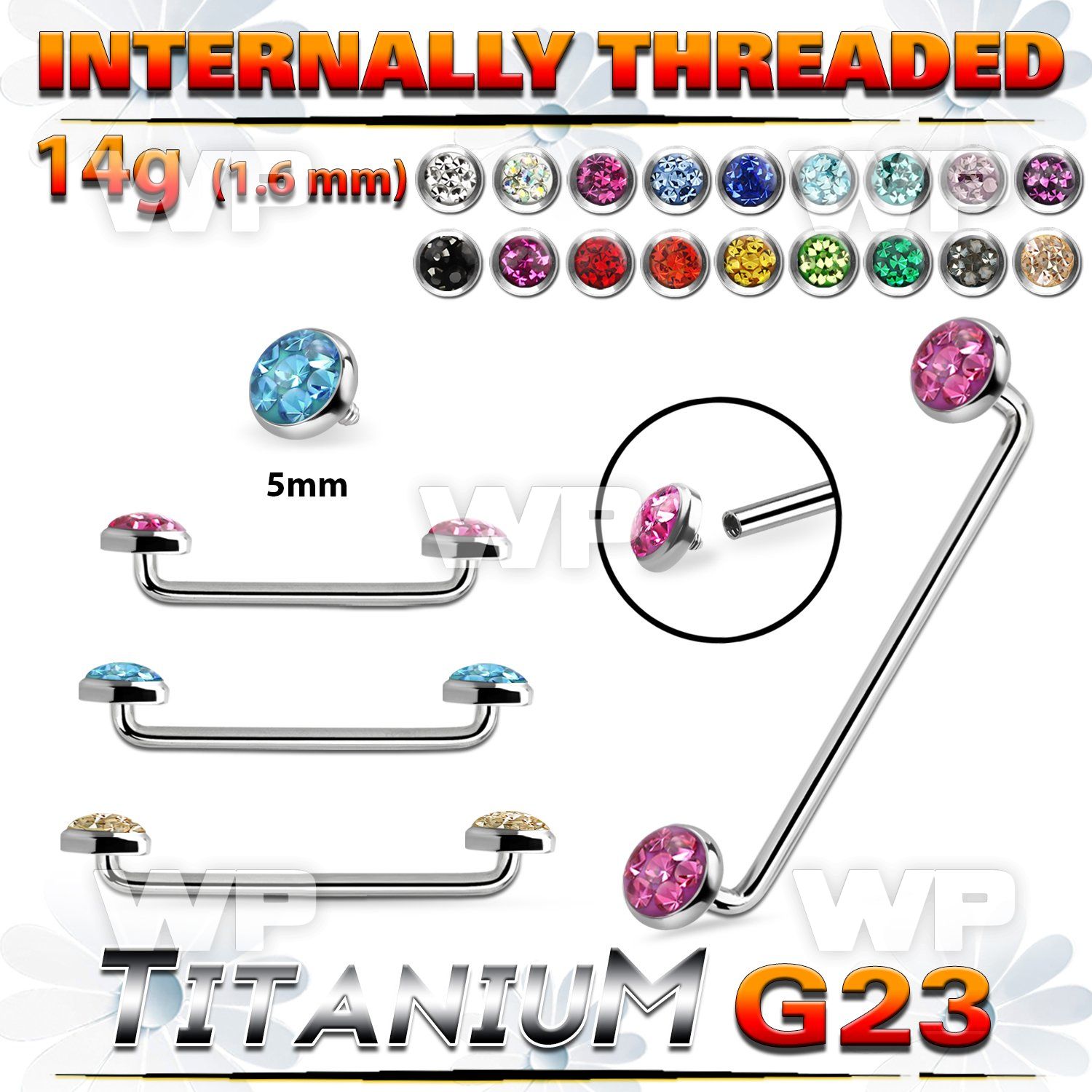 3h1r7ds6 steel surface barbell 1 6mm 90 degree angle 5mm g23 tita surface piercing