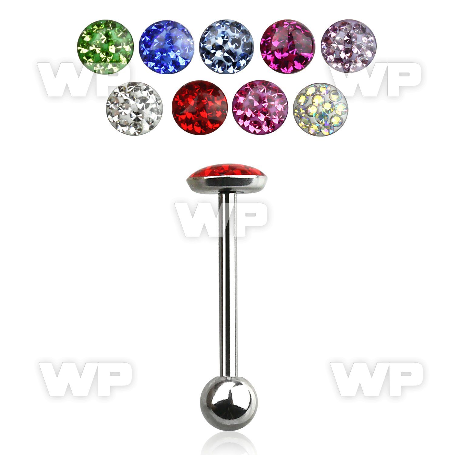 44d6kf surgical steel tongue bar 1 6mm lower 5mm steel ball nipple piercing