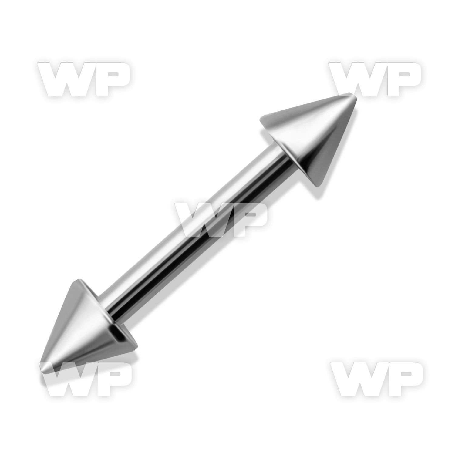 44w6u surgical steel eyebrow barbell 1 2mm 3mm cones eyebrow piercing