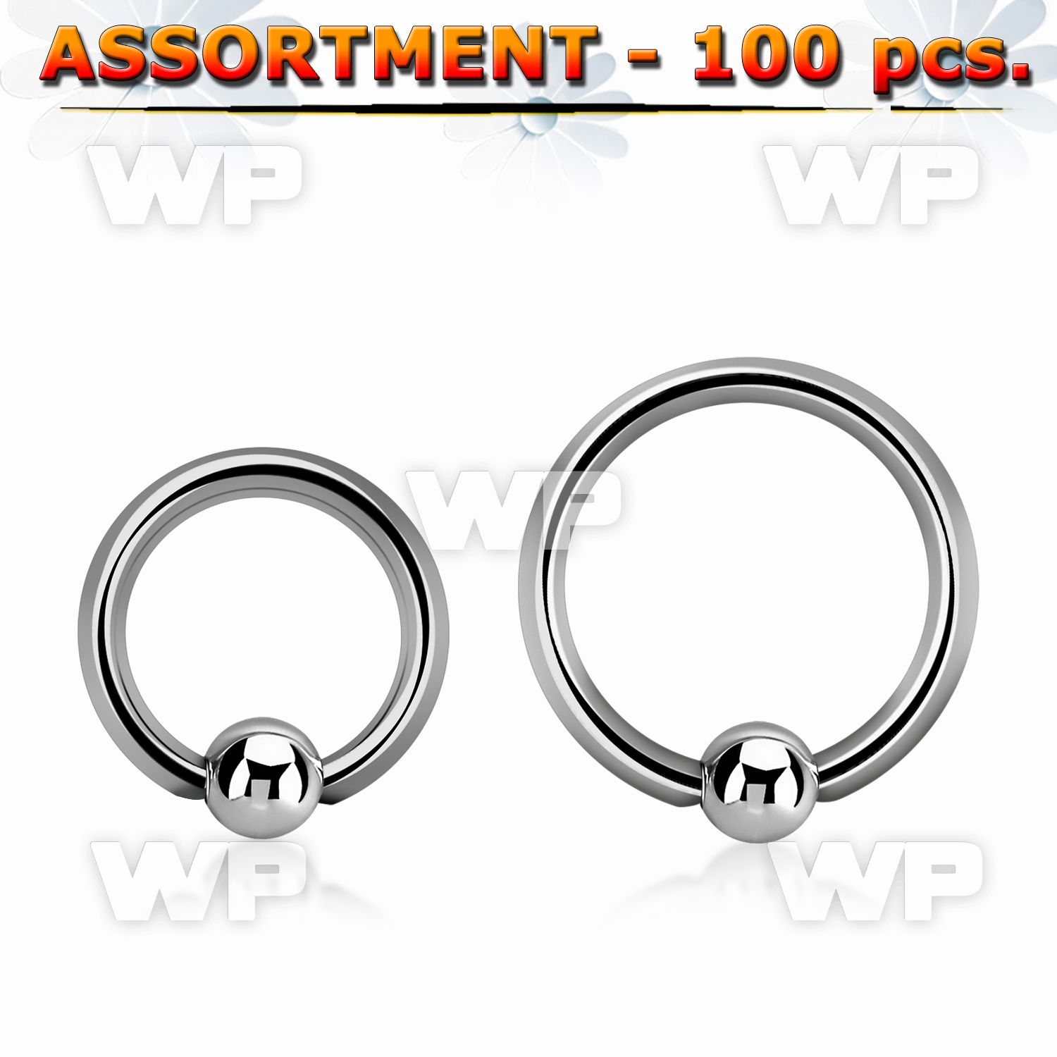 4b2epy surgical steel captive bead ring 1 2mm 3mm ball length ear lobe piercing