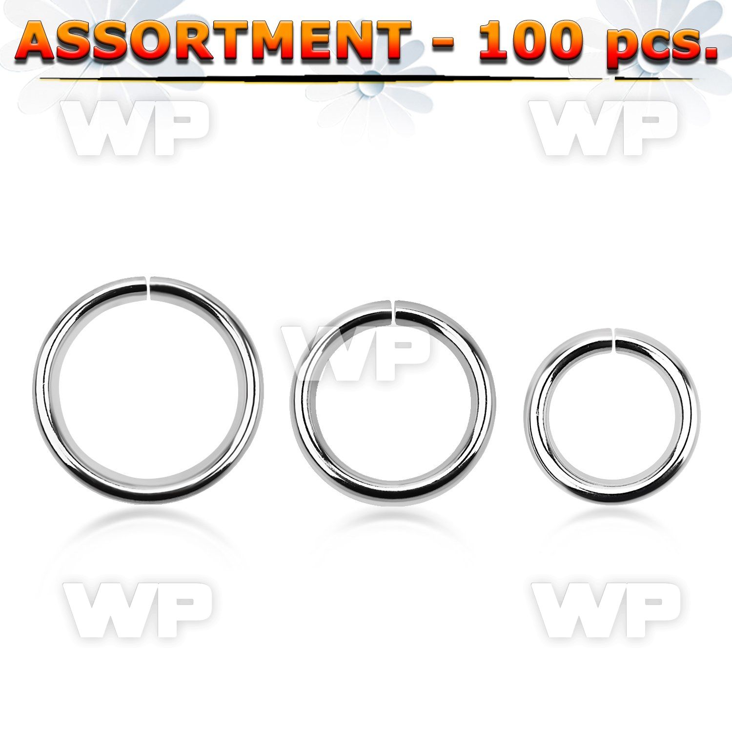 4b2kkz1 surgical steel seamless ring 1 6mm ear lobe piercing