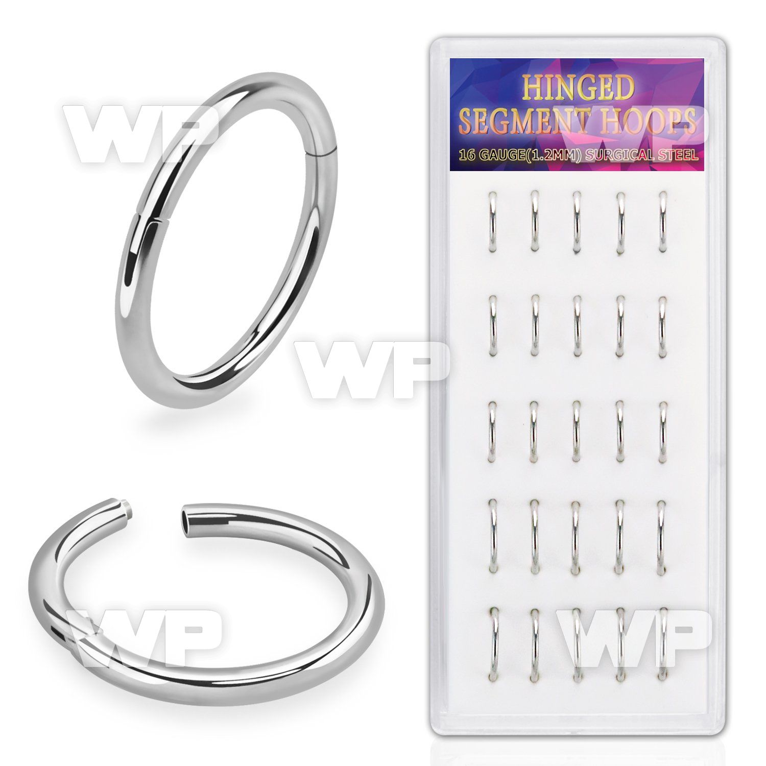 4f3wixe implant grade steel hinged segment clickers 25pcs