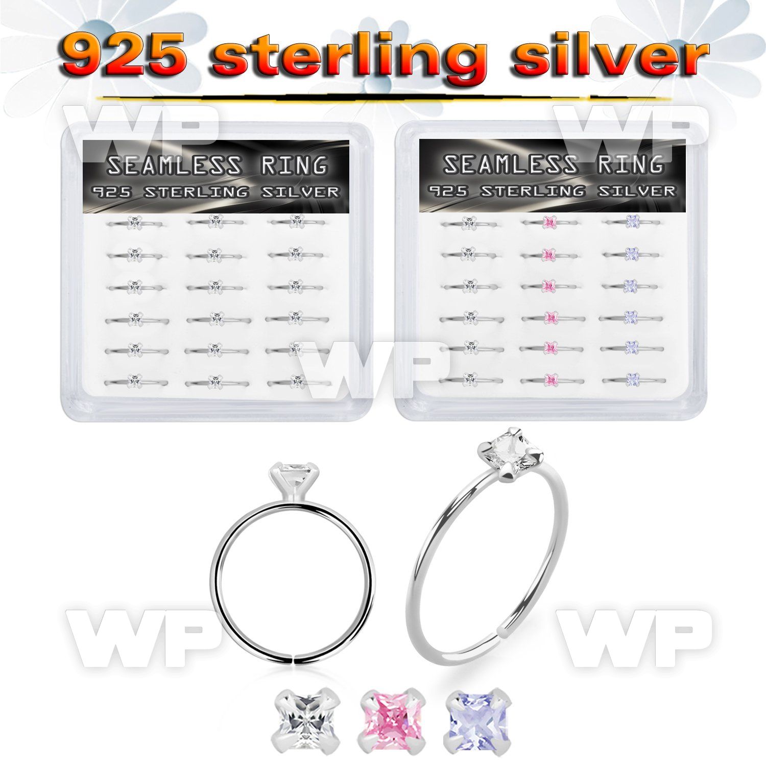 4fuxjf0 silver seamless nose ring 22g squared color 18