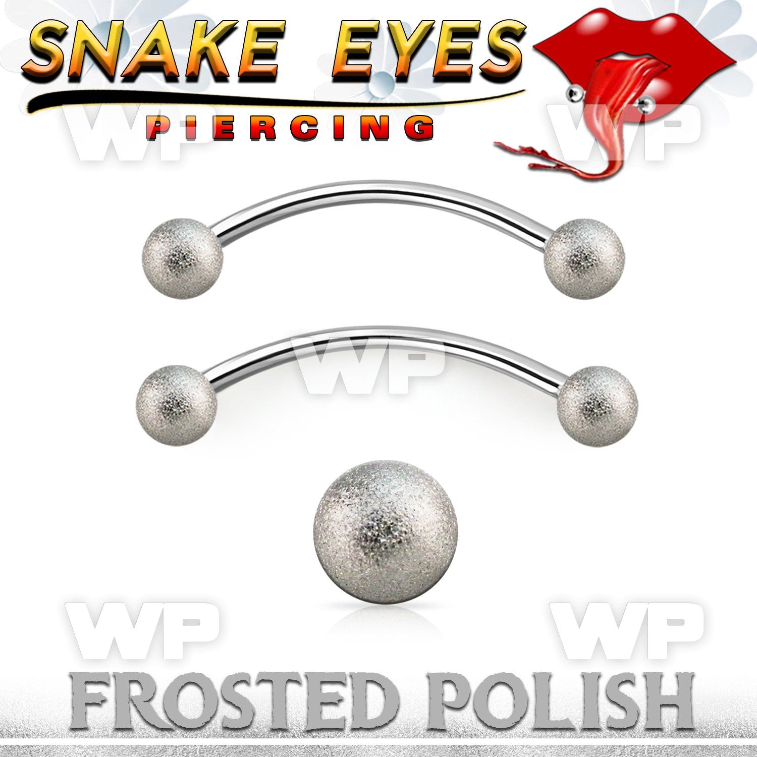 4uwd50b steel tongue bananabell frosted steel balls