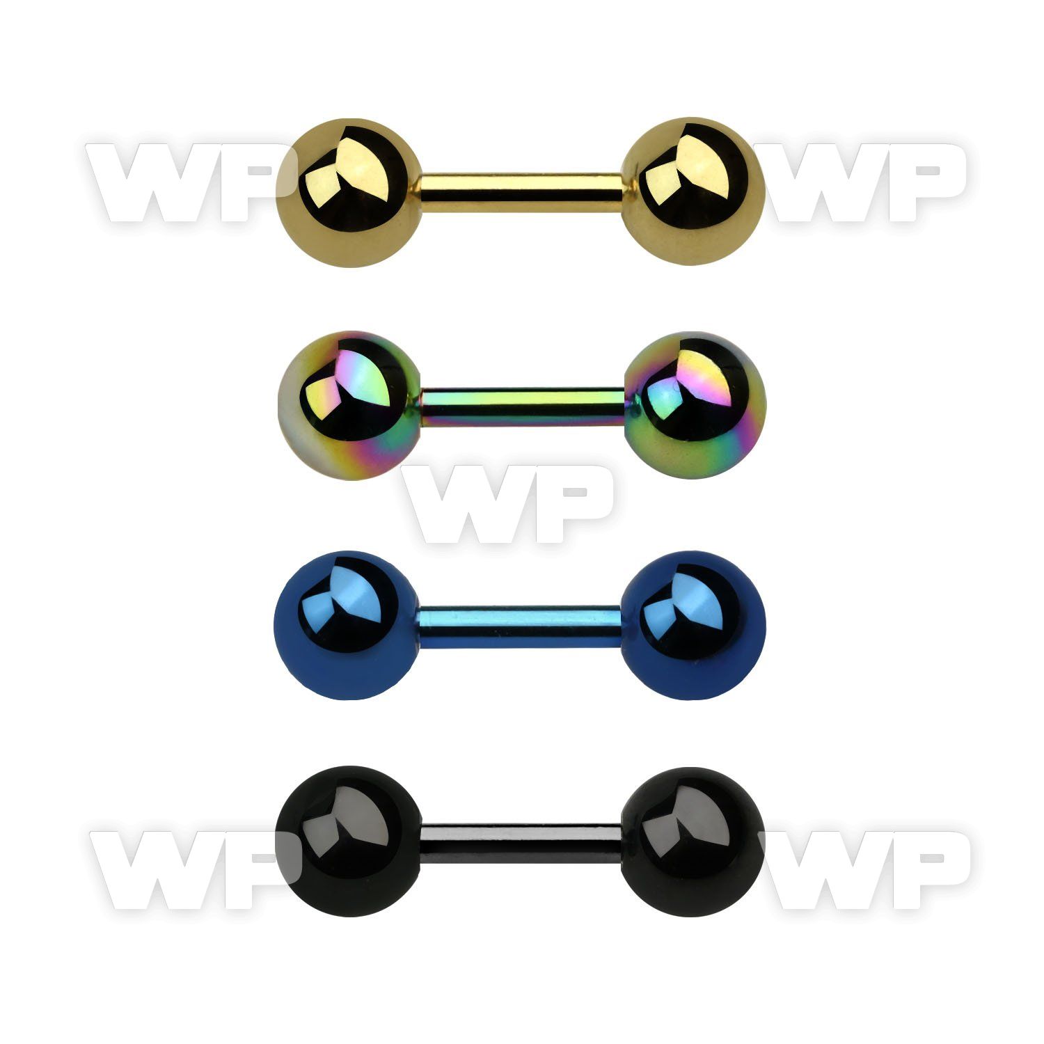 8mr4s ion plated 316l steel fake cheater plug 5mm ball shaped ear lobe piercing