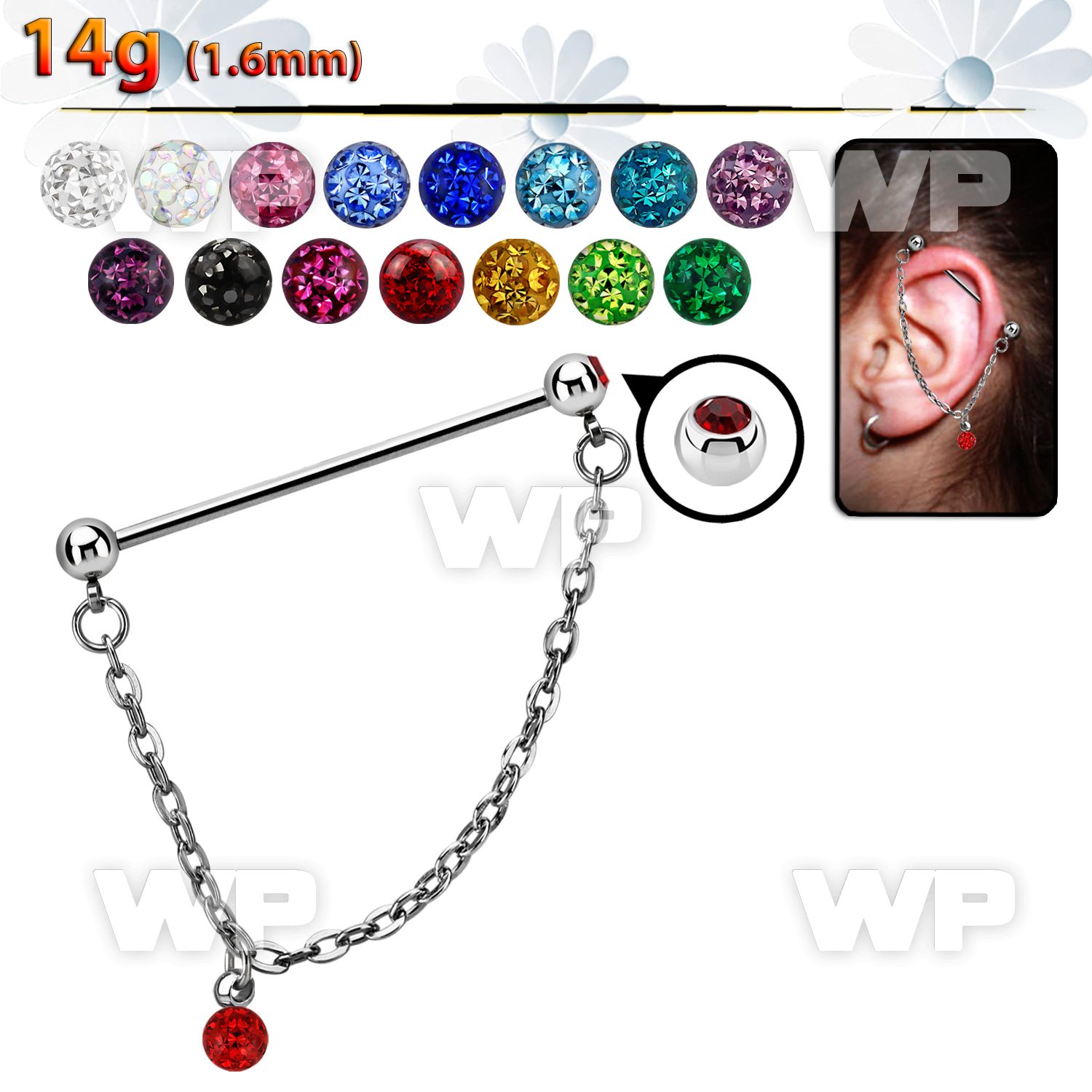8u131k 316l steel industrial barbell 14g 1 6mm 5mm press fit 