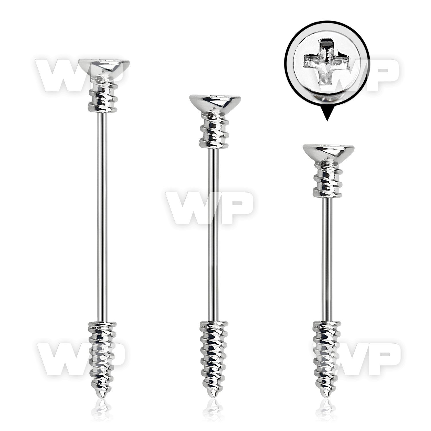 8u13xzy3 surgical steel industrial barbell
