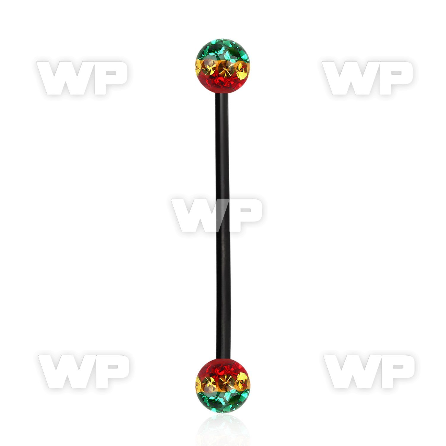 8urdasa ion plated 316l steel industrial barbell 1 6mm 5mm multi 