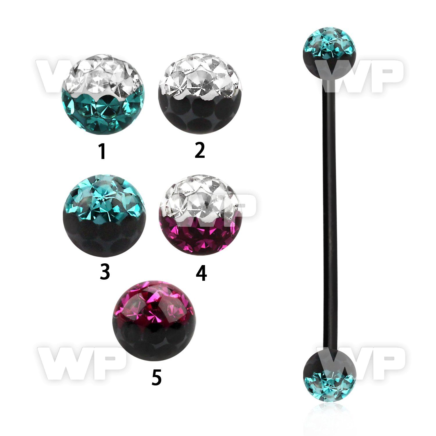 8urdasw ion plated 316l steel industrial barbell 1 6mm 5mm multi 