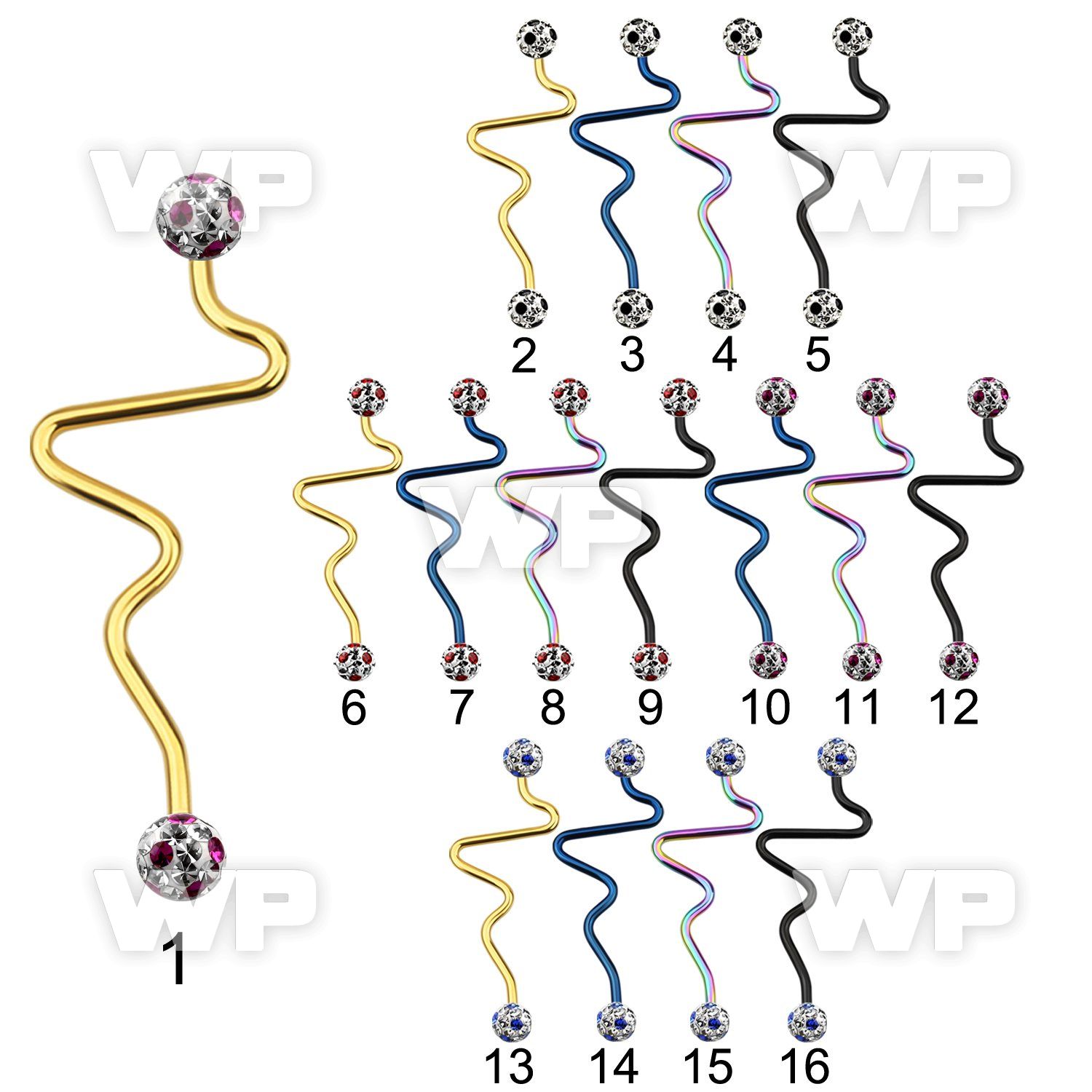 8urwdas7 ion plated 316l steel industrial heart beat barbell 1 6m 