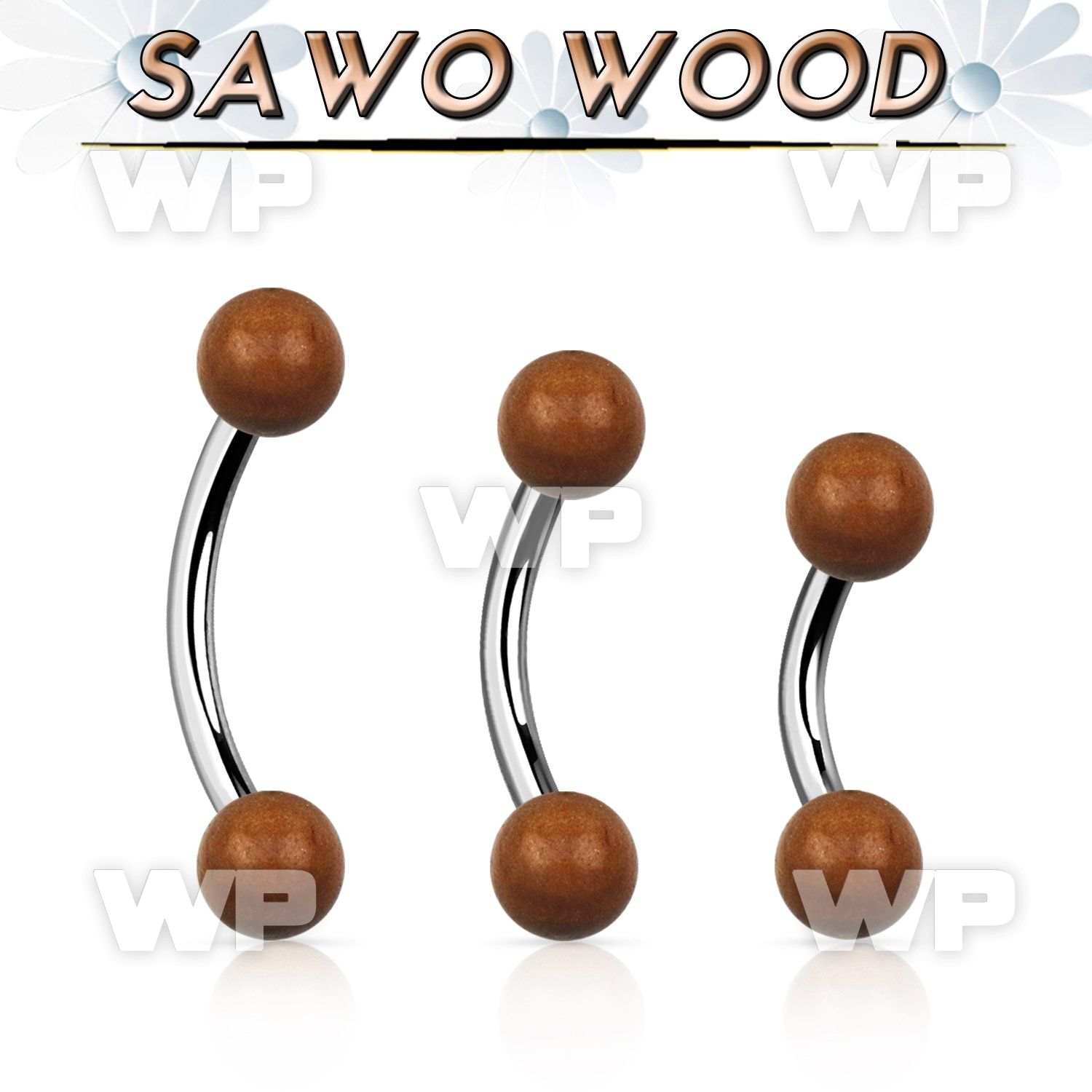 bnsw5 organic belly banana w steel post w 5mm sawo wood balls