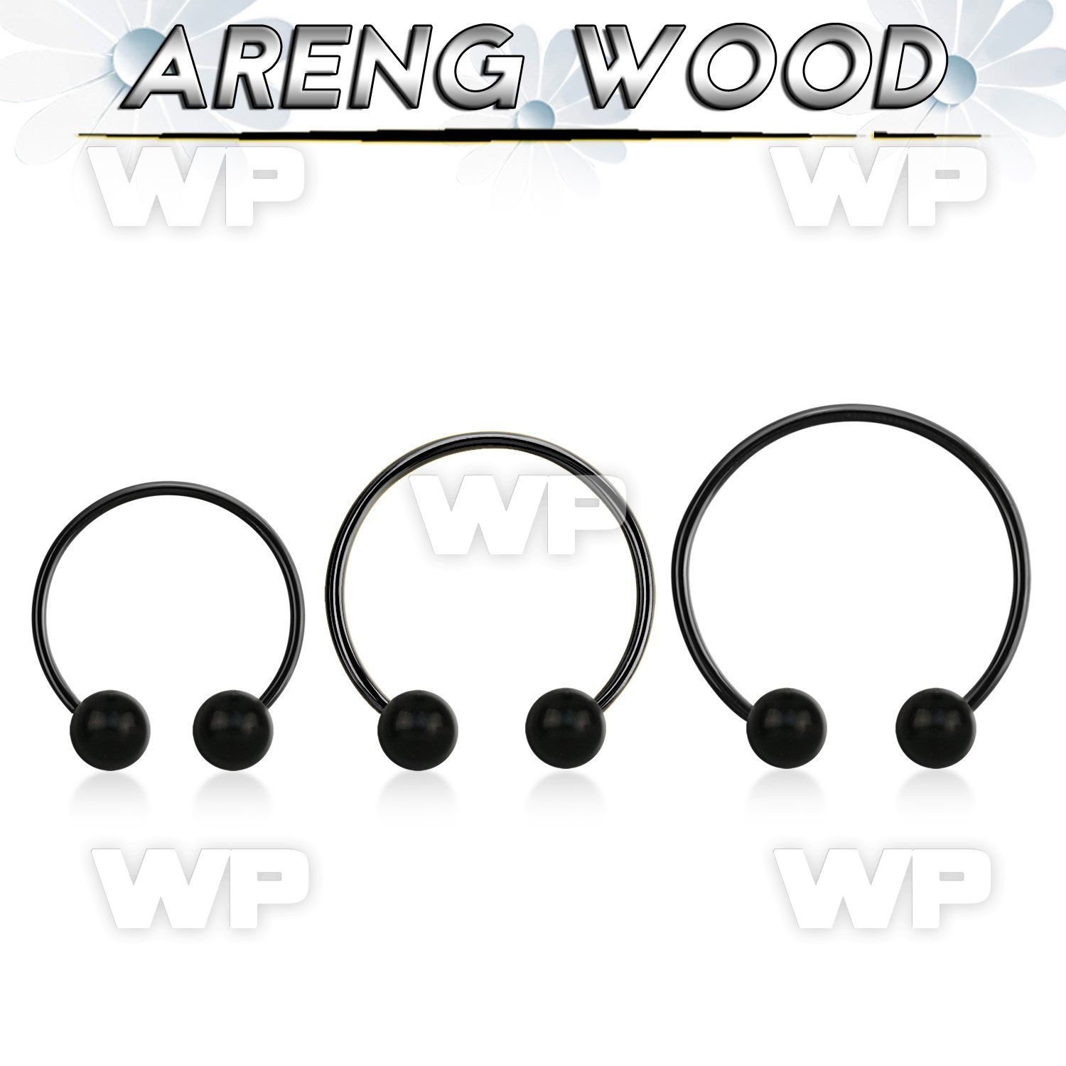 cbmtar8l xxl anodized steel cbr, 14g w 8mm areng wood balls