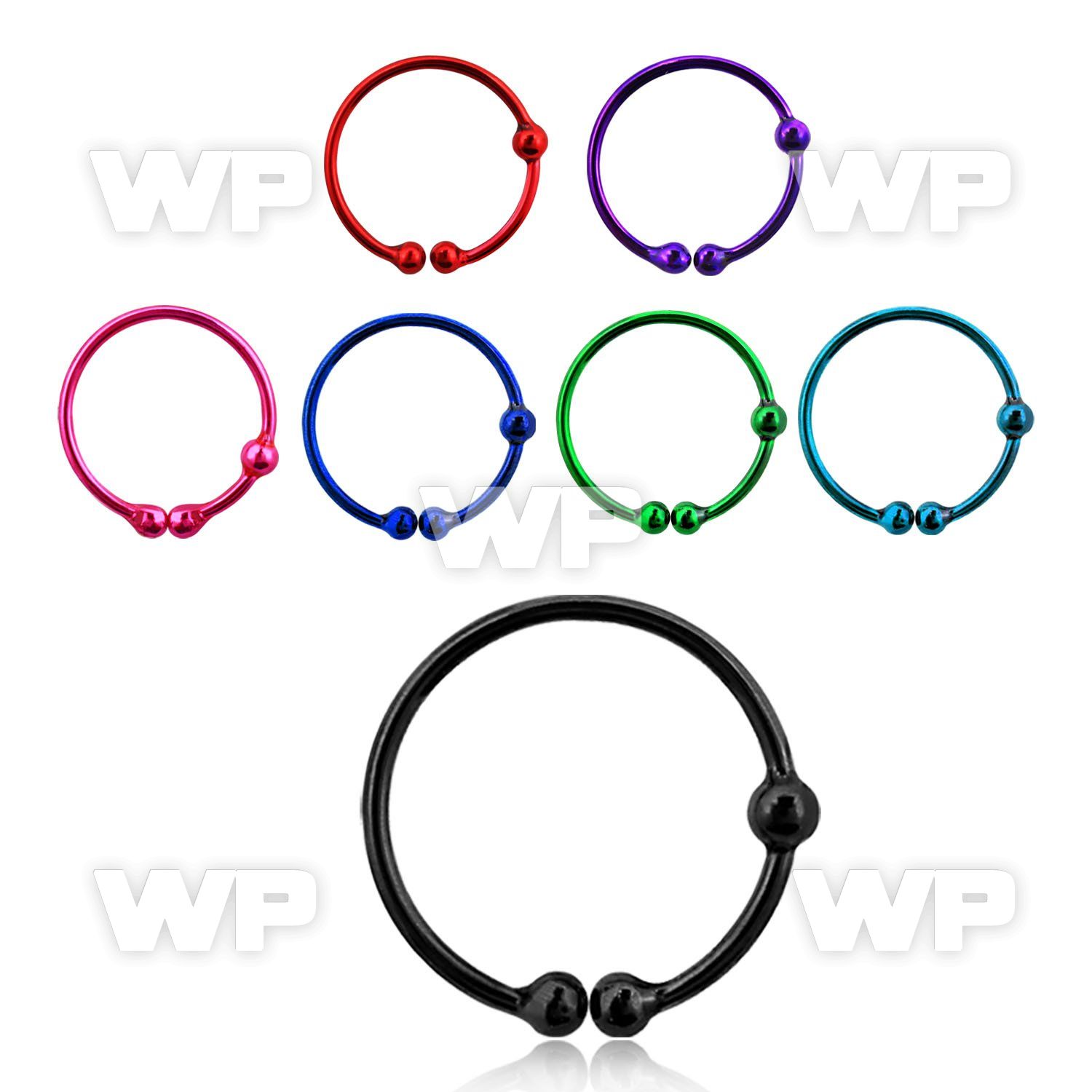 du3plm color plated silver 925 non piercing fake nose clip 0 6m belly piercing