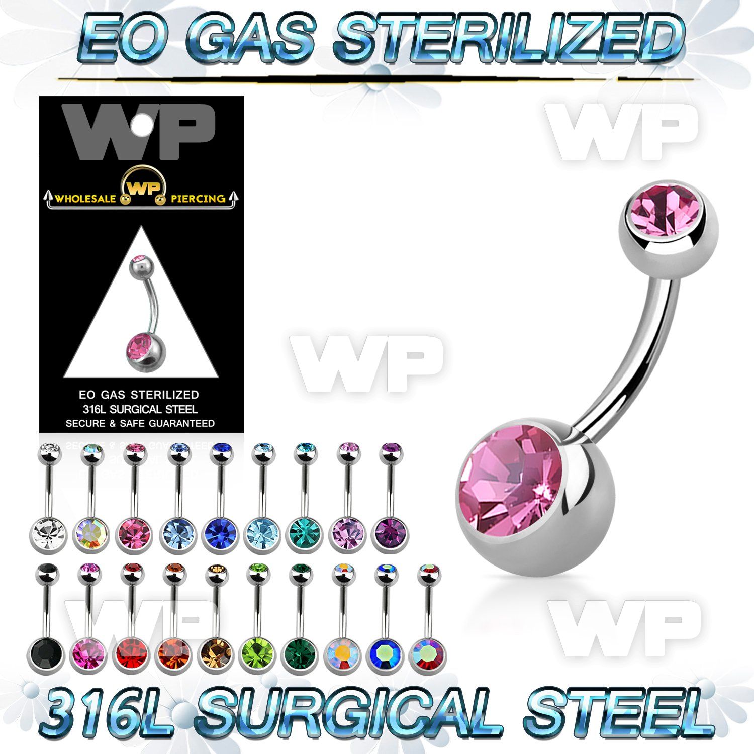 g4uk6i 316l steel belly ring 8mm 5mm jewel ball length 5 16 belly piercing