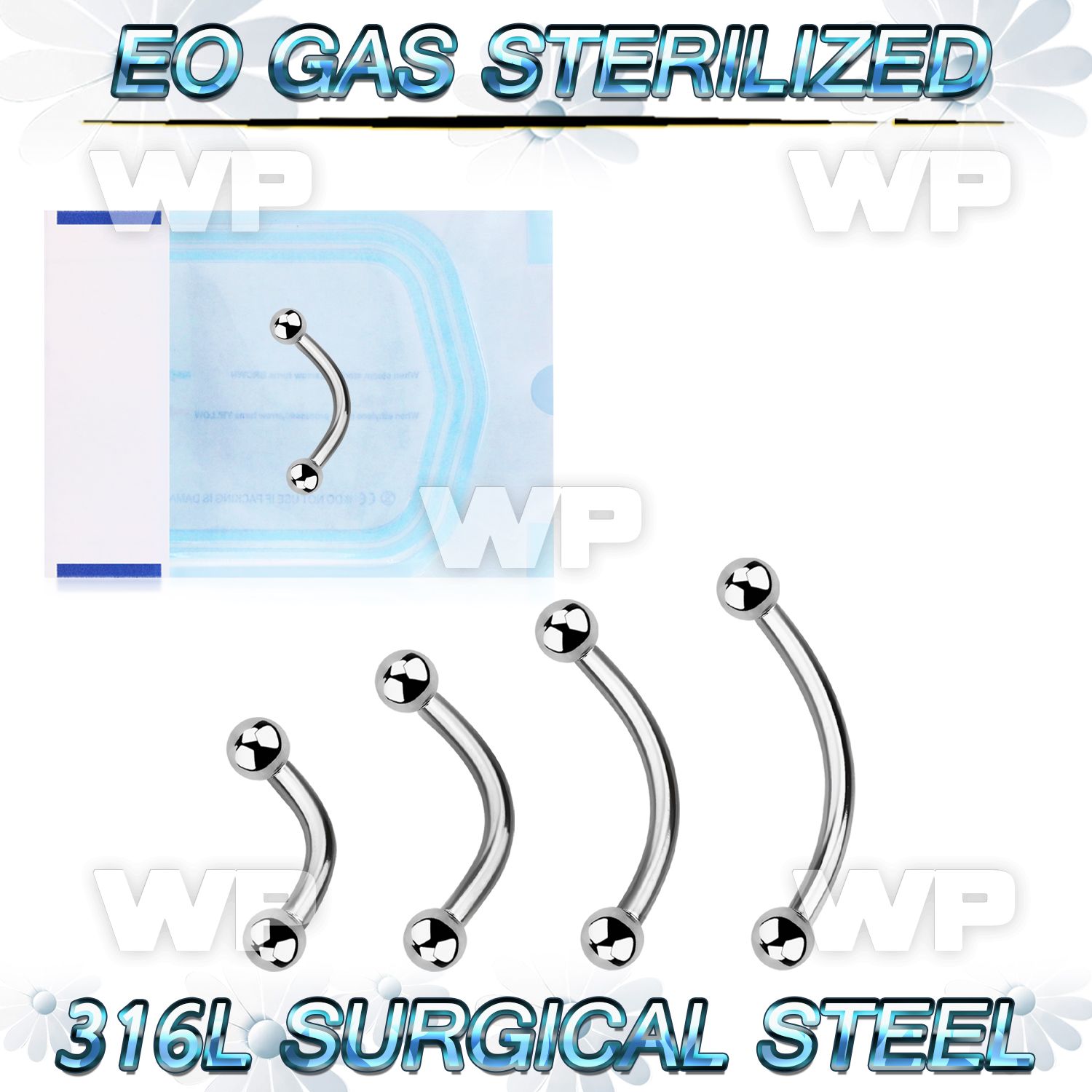 g4uw4ks presterilized steel bananabell 16g two balls