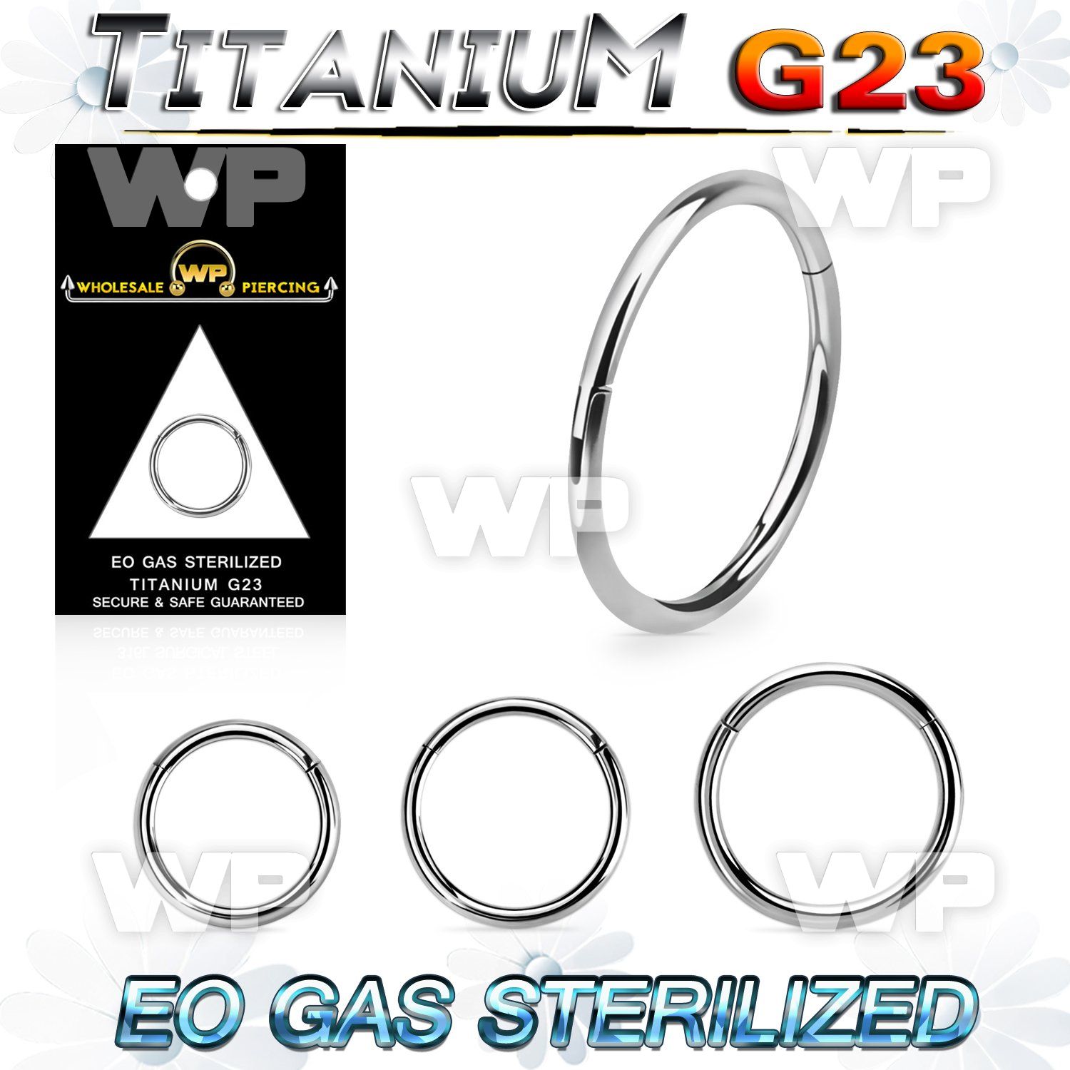 gh3wixkp presterilized titanium hinged segment clicker 20g