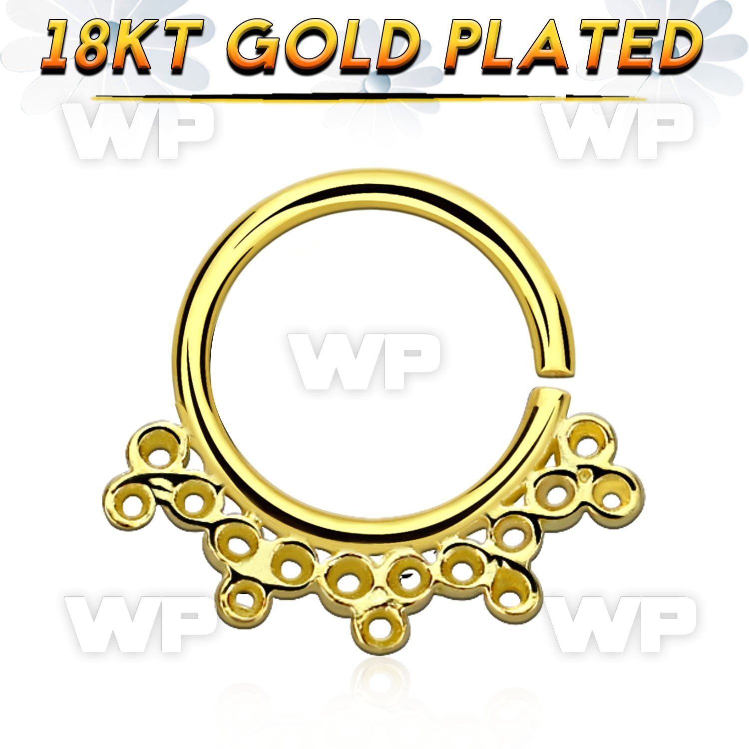 gpsepv5 gold plated silver septum ring w elaborate indian design