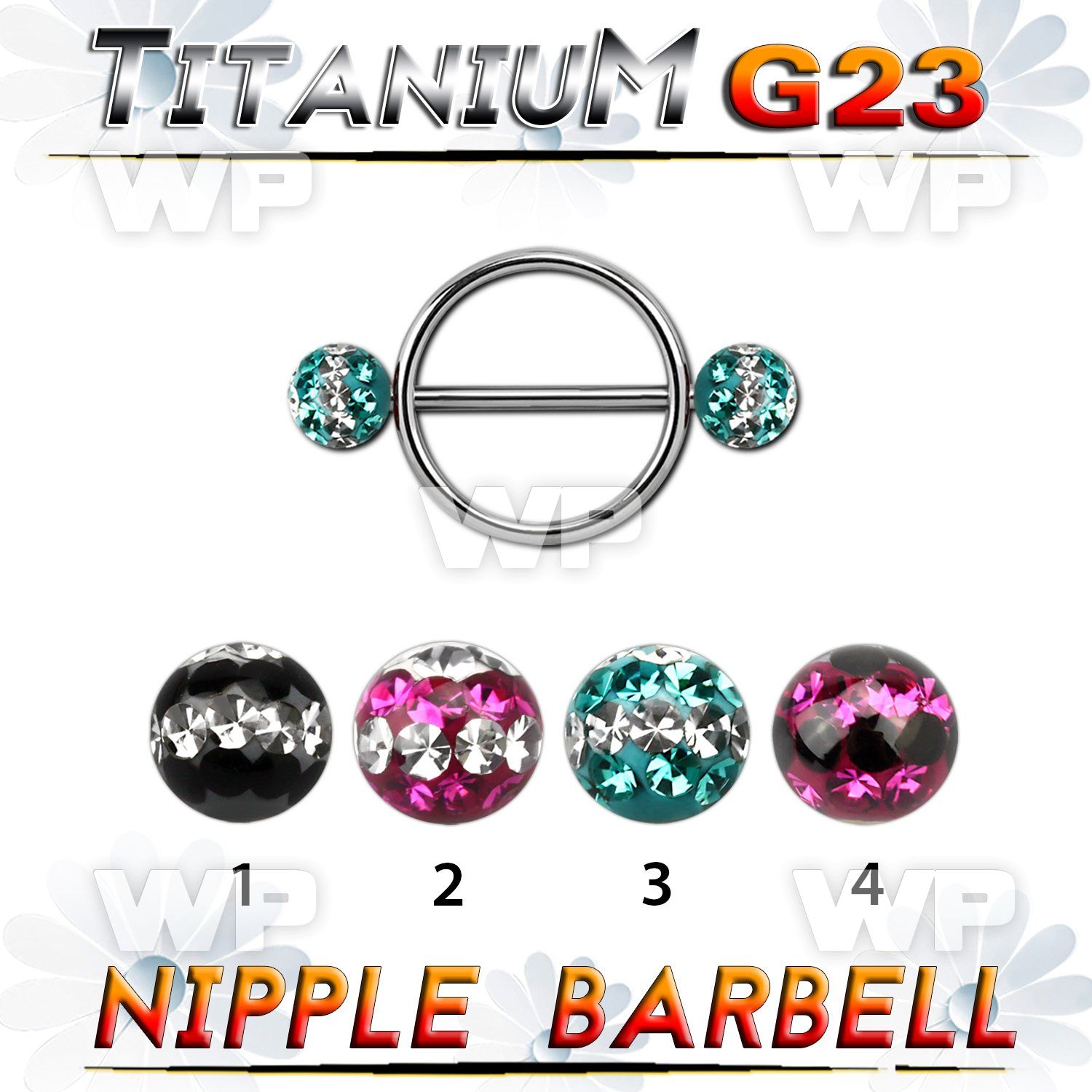 h1dumwy 316l steel round nipple shieldg23 titanium barbell 1 6mm nipple piercing