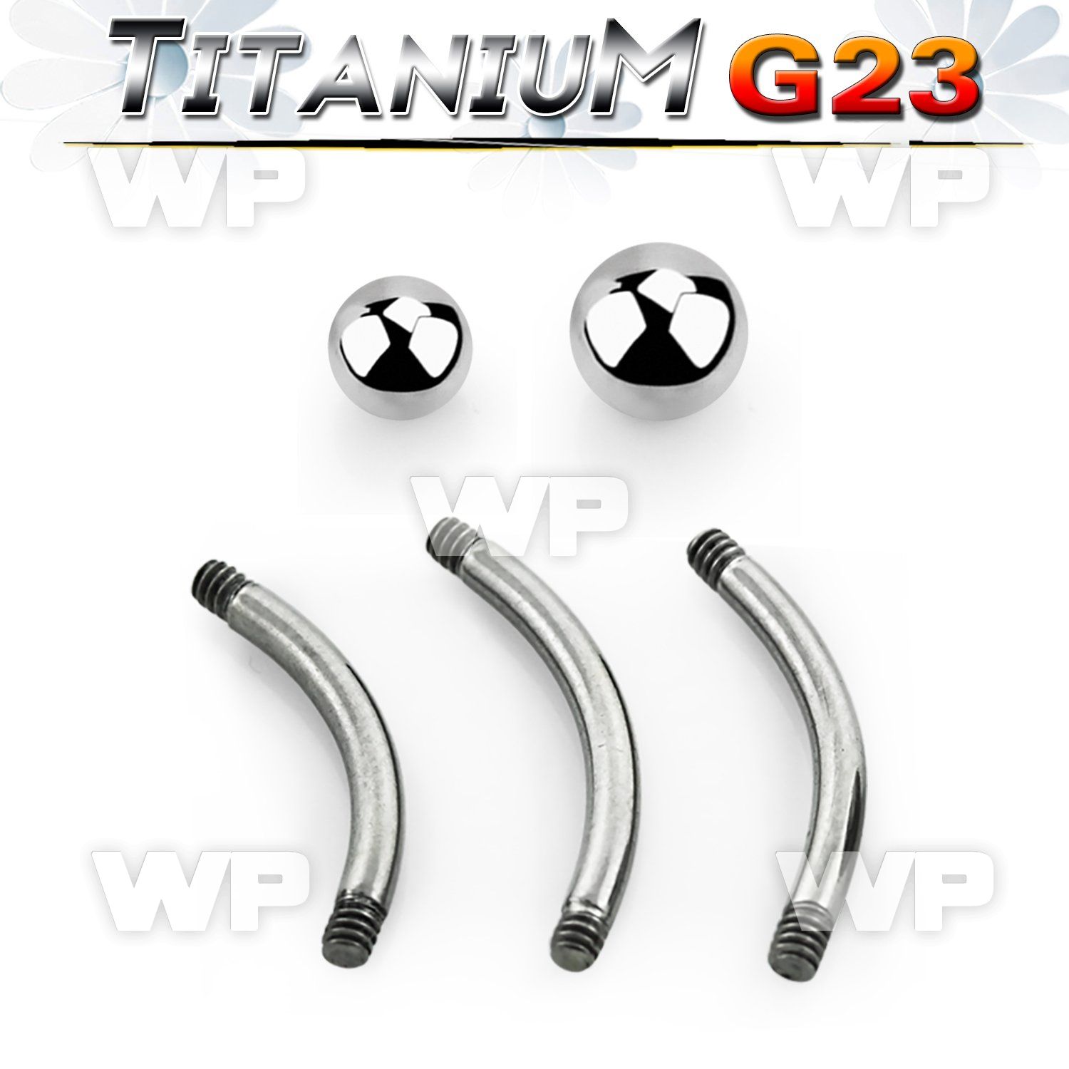 h3wrpk first time belly banana piercing pack g23 titanium includ belly piercing