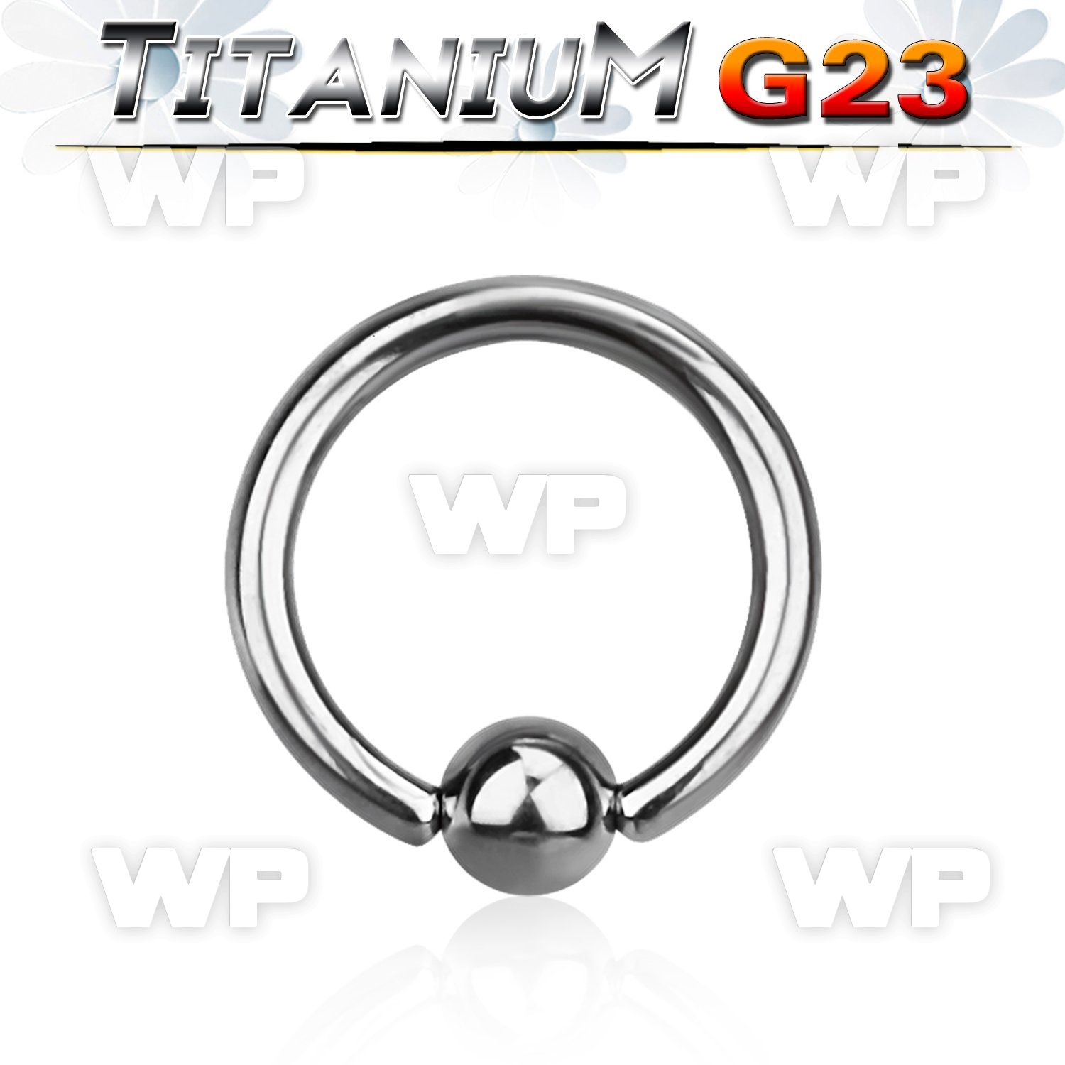 h46a g23 titanium captive bead ring 1 6mm 4mm ball ear lobe piercing
