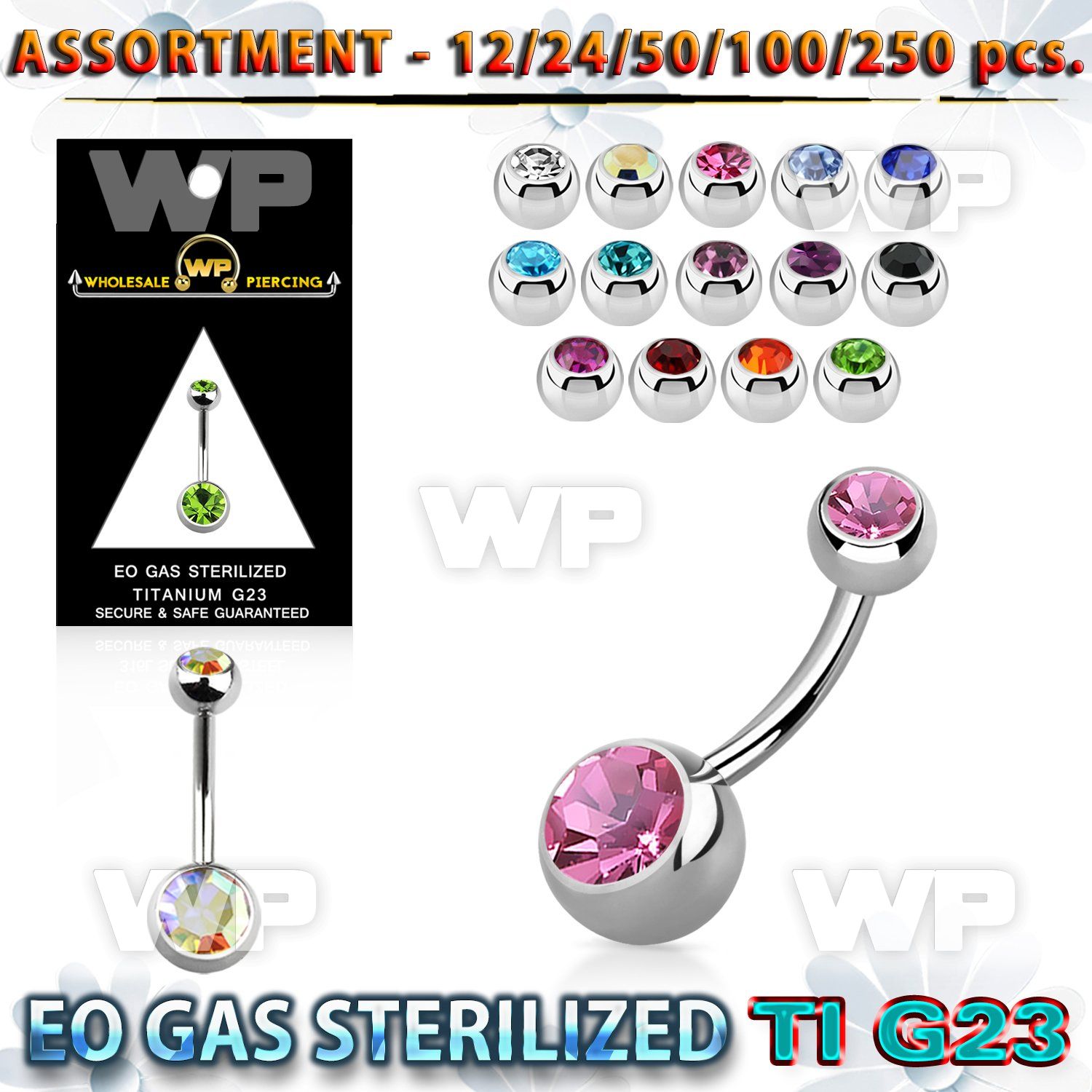 h4b20t0 g23 titanium belly ring 1 6mm 5 8mm press fit jewel belly piercing
