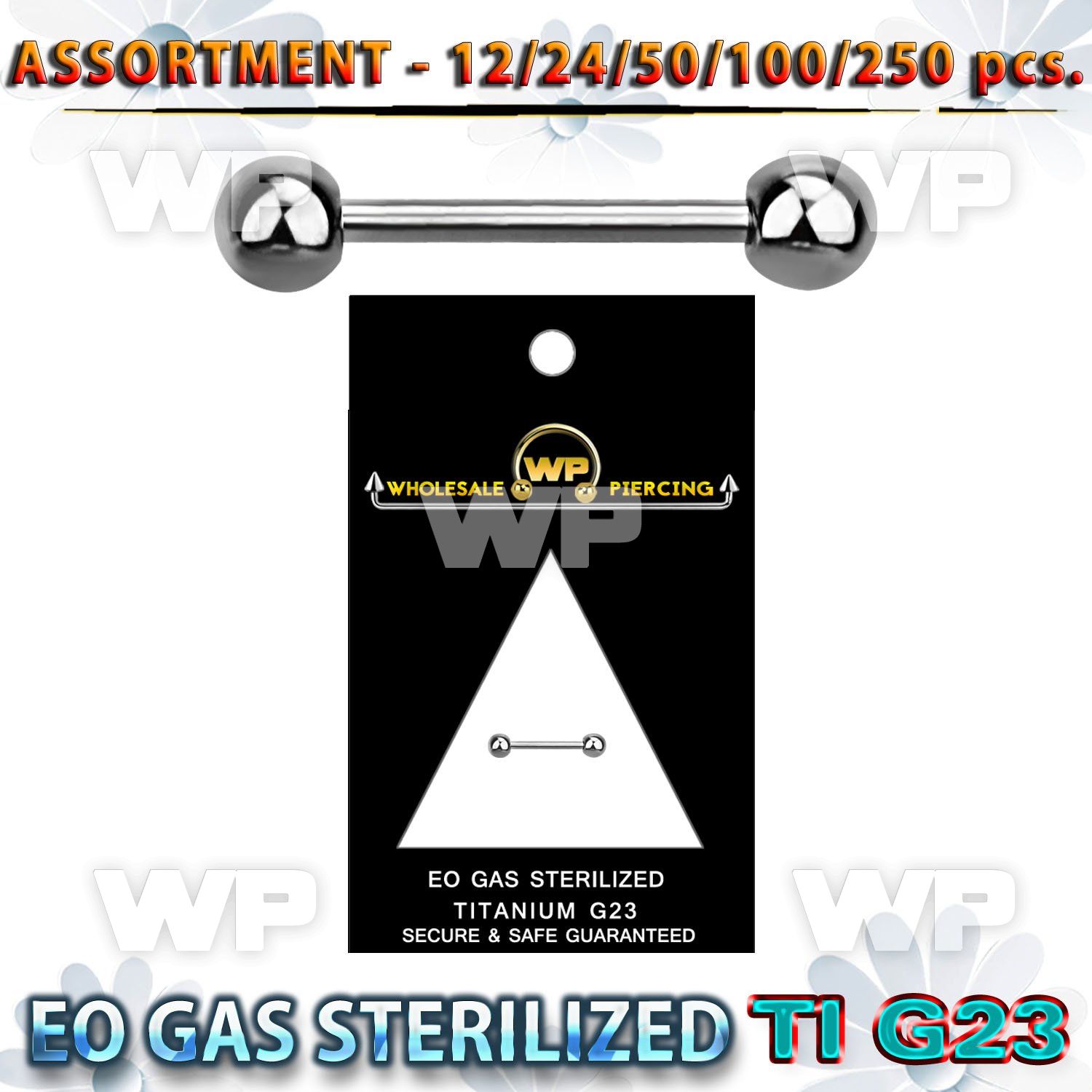 h4b20tk g23 titanium nipple barbell 1 6mm 5mm ball nipple piercing