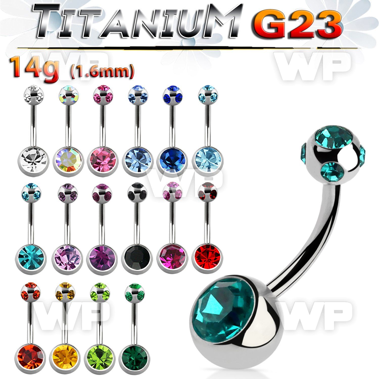 h4uk6ijc g23 titanium belly ring lower 8mm press fit jewel ball belly piercing