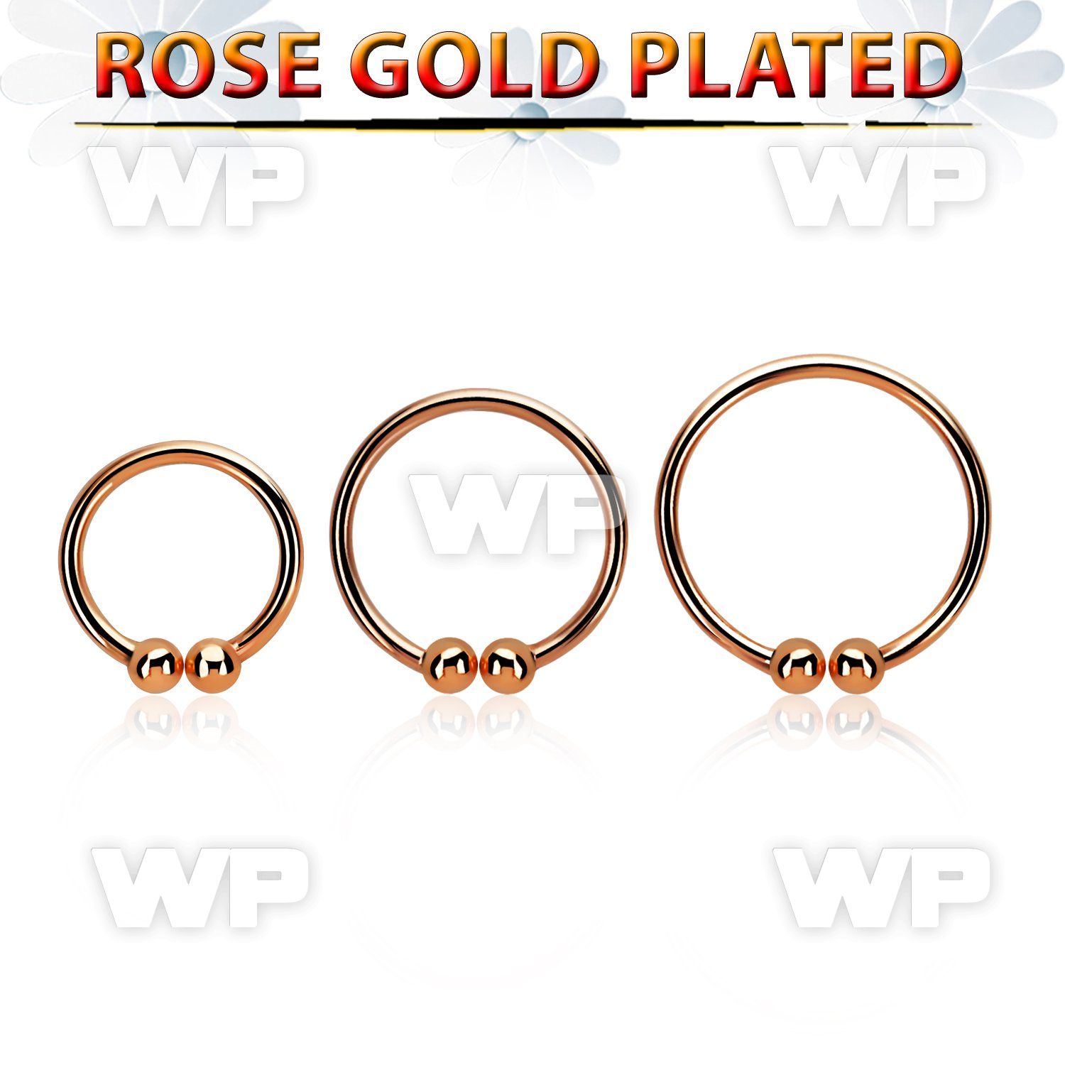 ncrs 925 silver fake nose clip w real 18k rose gold plating