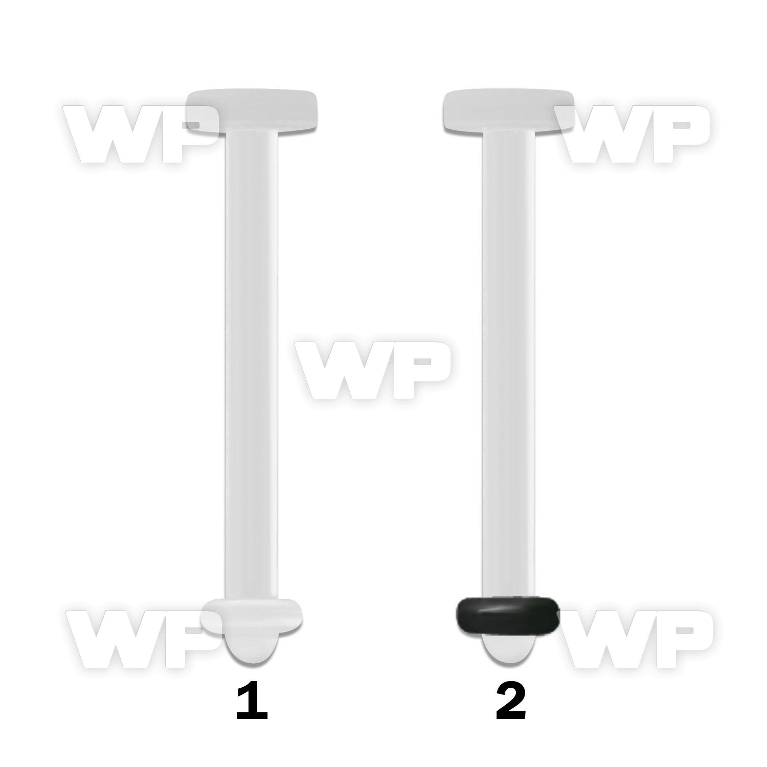 rae0 bio flex tongue piercing retainer 1 6mm silicon o ring tongue piercing