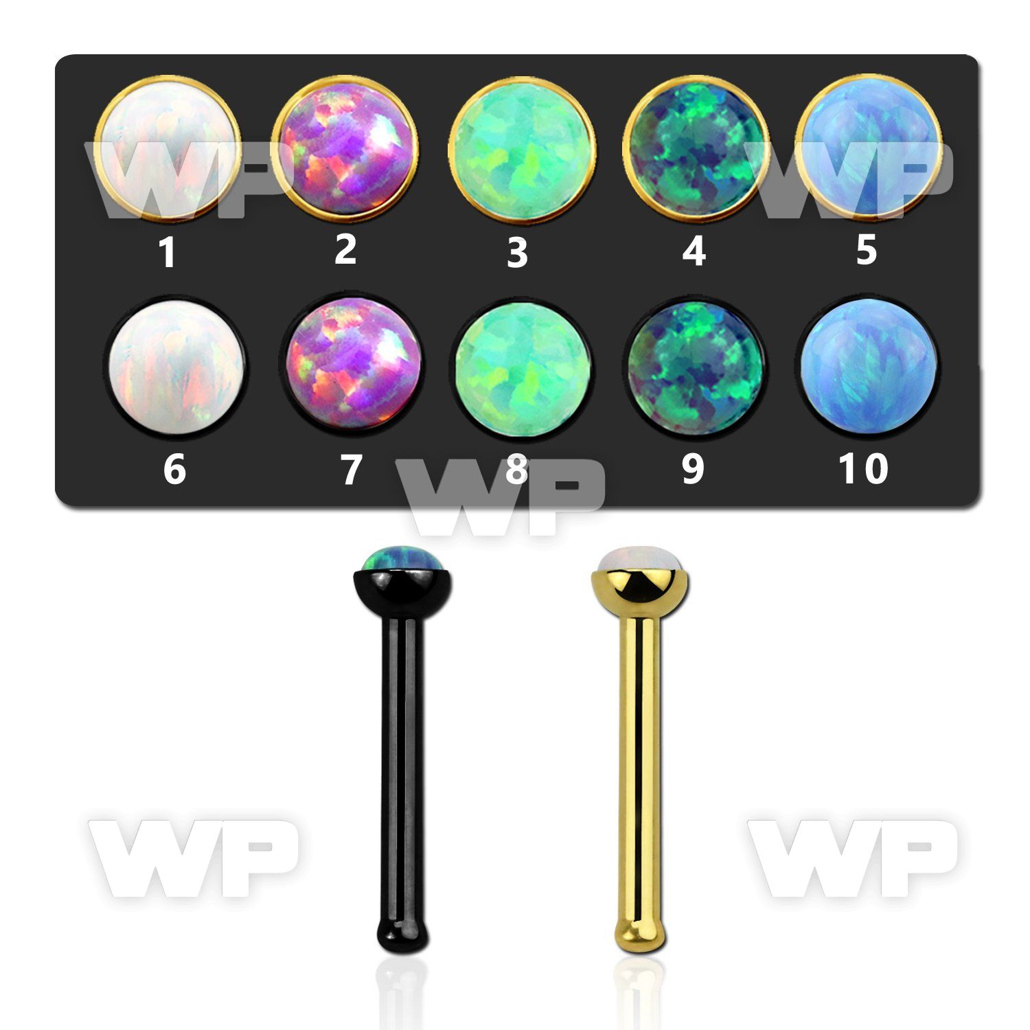 u4r35m ion plated 316l steel uns grade s3160 nose bone w 1 5mm nose piercing