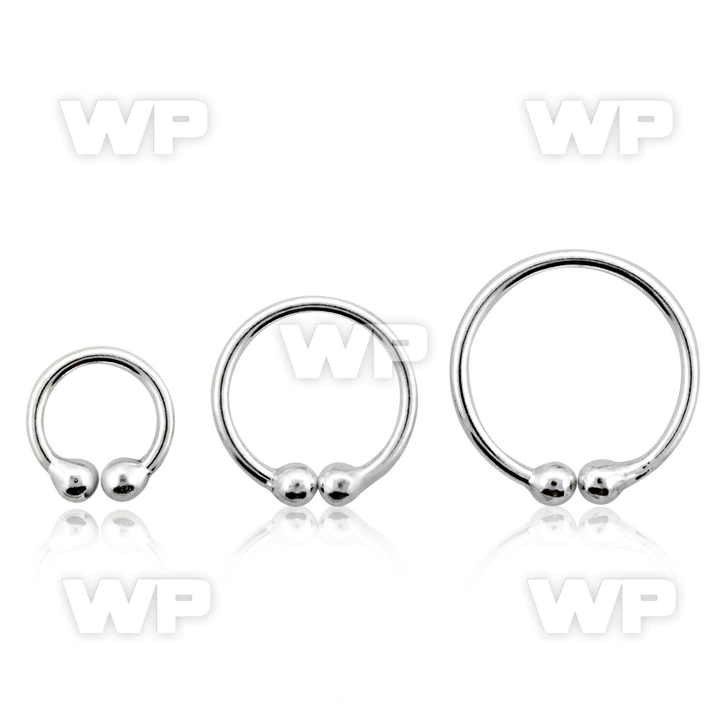 u6 silver 925 non piercing fake nose clip 0 8mm an outer belly piercing