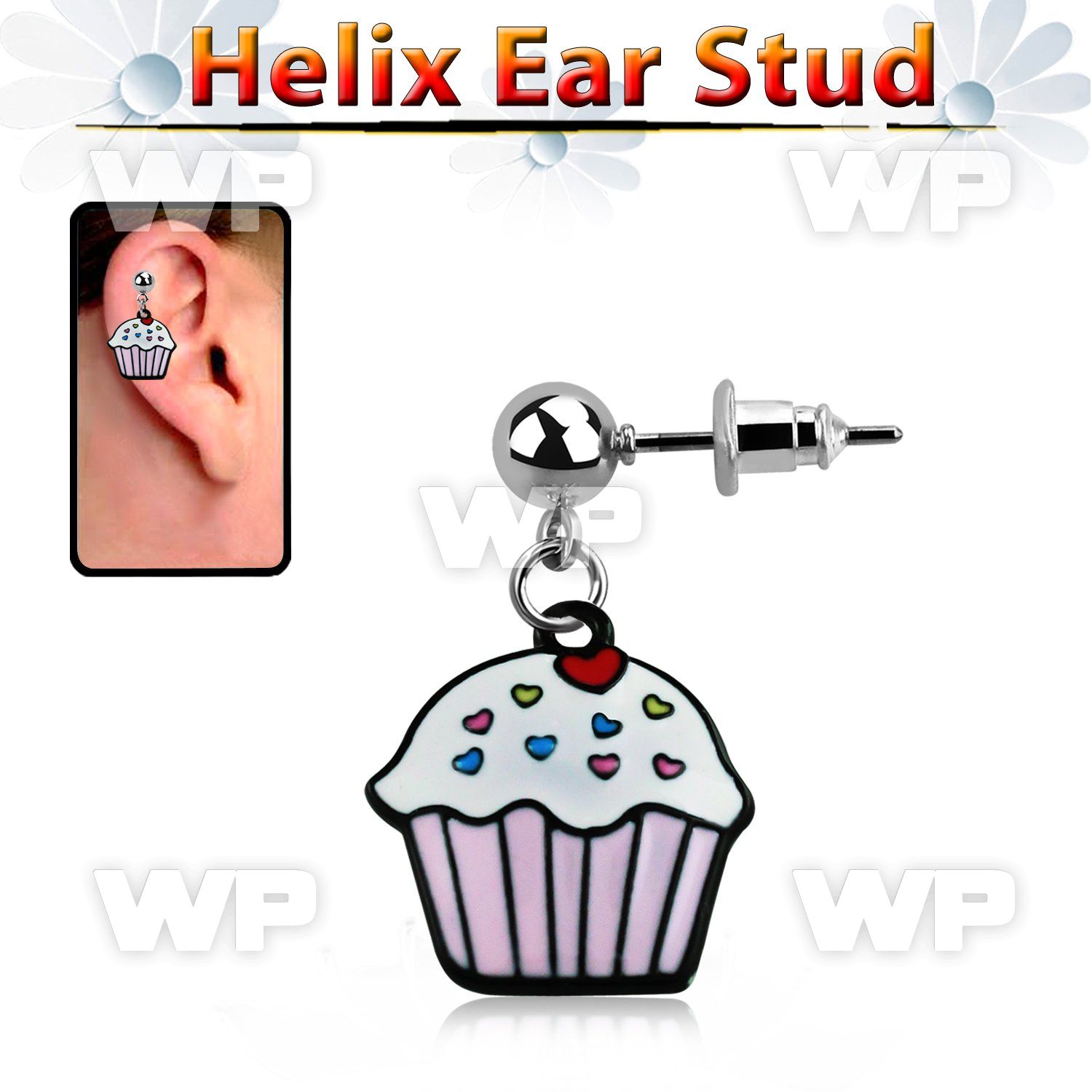 wa410sy ear lobe piercing