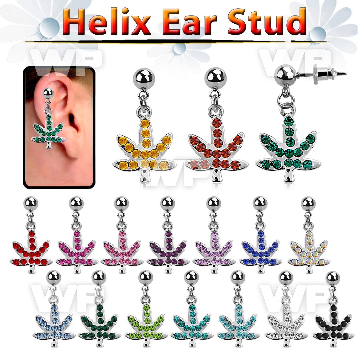 wa41sll ear lobe piercing