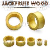1moc double flare jack fruit wood flesh tunnel plug ear lobe piercing