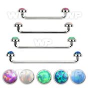 3h185ms steel surface barbell 1 6mm 90 degree angle 5mm syntheti surface piercing