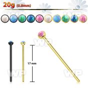 3u3r5m ion plated 316l steel uns grade s3160 bend it yourself nose piercing