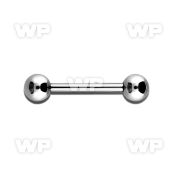 44ek 316l steel big gauge tongue barthickness of 2mm 6mm int tongue piercing