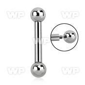 44tf 316l steel big gauge tongue barthickness of 3mm 6mm ext tongue piercing