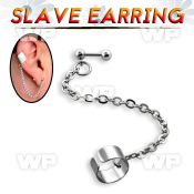 44waky surgical steel barbell 1 2mm 4mm ball s length 6mm 1 4 ear lobe piercing