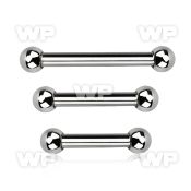 44waze4 surgical steel helix barbell 1 6mm 3mm ball eyebrow piercing