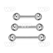 44waze surgical steel helix barbell 1 2mm 3mm ball eyebrow piercing