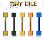 44wr18ks ion plated surgical steel eyebrow barbell 1 2mm 2 5mm eyebrow piercing