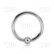 46aet3 surgical steel captive bead ring 1mm 2 5mm ball ear lobe piercing