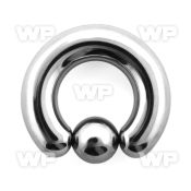 46ap surgical steel captive bead ring 8mm 10mm ball ear lobe piercing