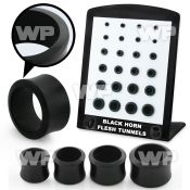 4a1mx2 black horn double flared eyelets 24pcs