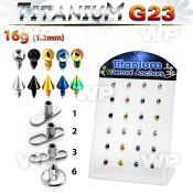 4ar37s board w solid g23 titanium dermal anchor base plate 3mm belly piercing