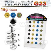 4ar37z board w solid g23 titanium dermal anchor base plate 6mm belly piercing
