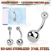 4b20lk steel belly bananas 1 6mm 5mm 8mm normal high polished belly piercing