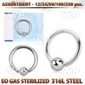 4b20tp 316l steel captive bead ring s 1 6mm 4mm ball length 5 1 ear lobe piercing